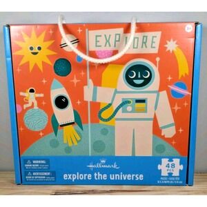 Hallmark Explore the Universe 48-Piece Space Puzzle – New, Complete